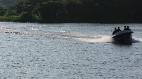 Speed Boat 库存影片 20593136