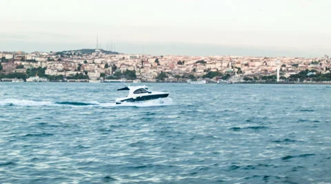 Speed Boat Stock-Footage 38709027