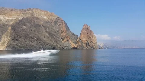 Speed boat 스톡 동영상 99204356