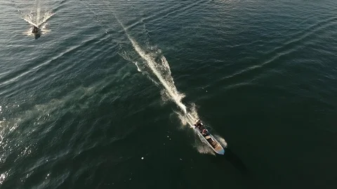Speed Boat Stock Footage 105098466