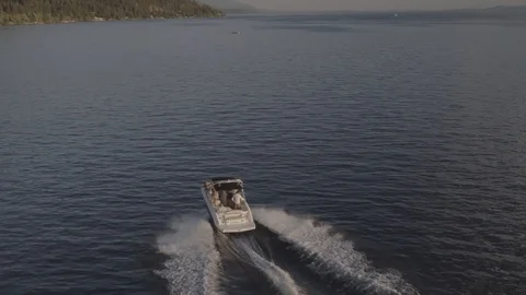 Speed Boat Stock Footage 122139886