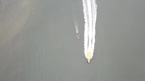 Speed Boat Stock Footage 244276127