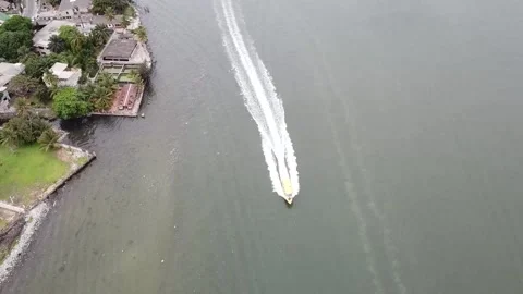 Speed Boat Stock Footage 244276128