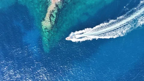 Speed boat 스톡 동영상 346547284