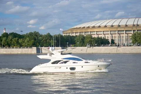 Speed boat Foto stock