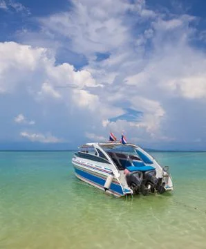 Speed boat Stock Photos