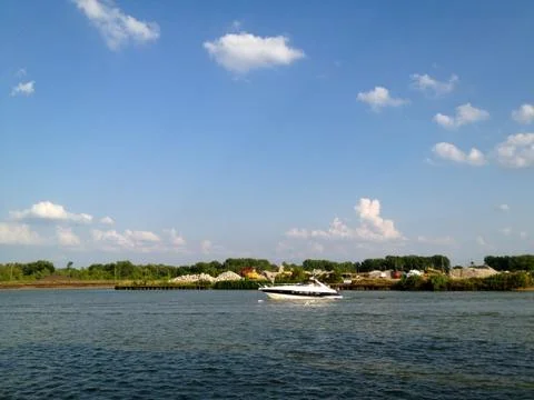 Speed boat 写真素材