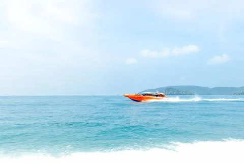 Speed boat Stock Photos