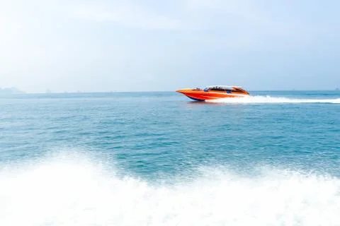 Speed boat Stock Photos