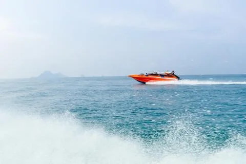 Speed boat Stock Photos