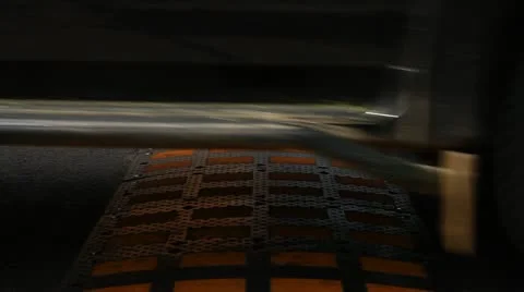 Speed bump on a road. 002 Stock Footage 11499103