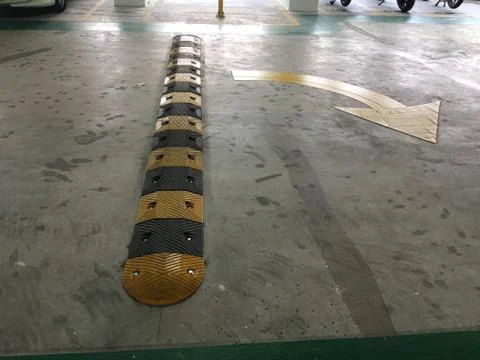 Speed bumps Stock Photos