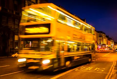 Speed Bus Foto stock