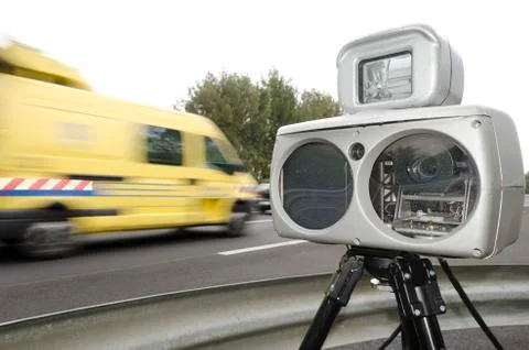 Speed camera Stock Photos