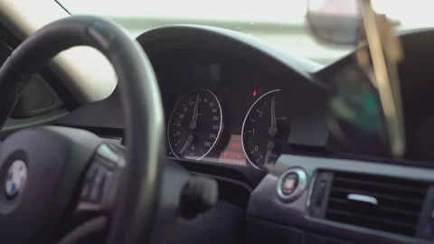 Speed car odometer Stock Footage 152987180