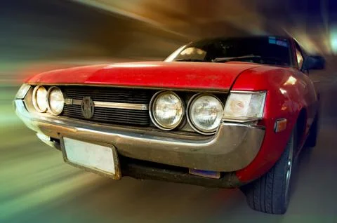 Speed car Stock Photos