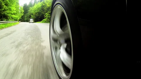 Speed car race Stock Footage 24756633