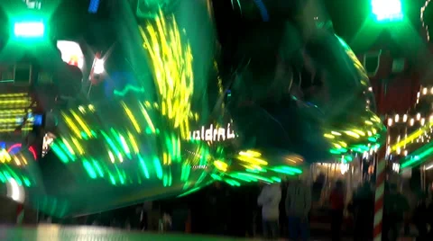 Speed carousel Stock Footage 29979806