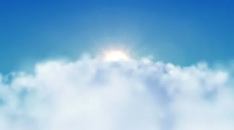 Speed clouds Stock Footage 10683447