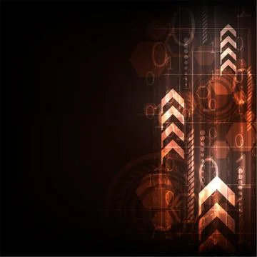 Speed of communication in the digital world. Stockillustratie