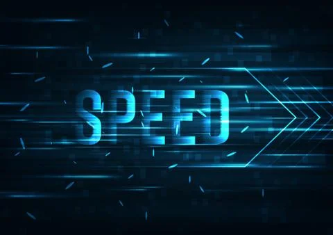 Speed concept Stock Illustration