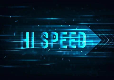 Speed concept Stock Illustration