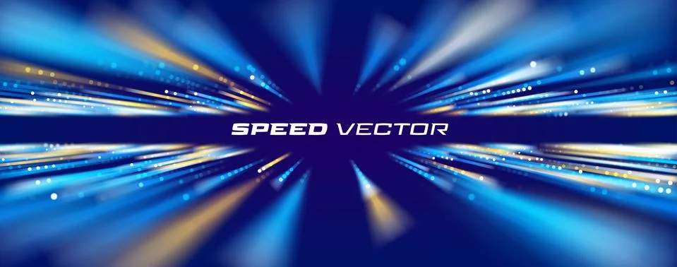 Speed connection vector background. Database data transfer Illustrazione stock