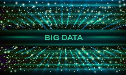 Speed connection vector background. Database data transfer Stock Illustration