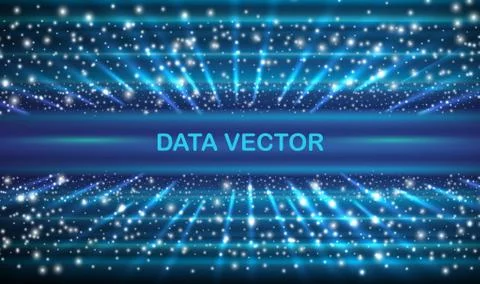 Speed connection vector background. Database data transfer Stock Illustration