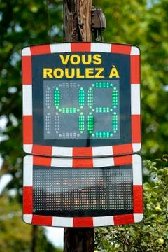 Speed control Stock Photos