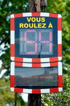 Speed control Stock Photos