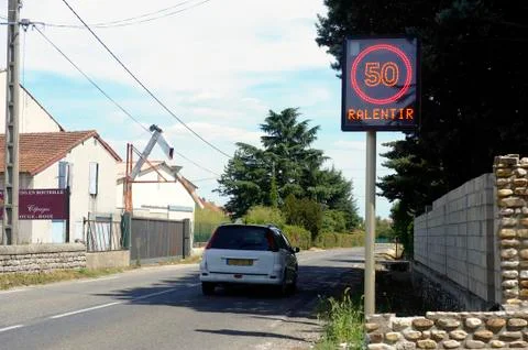Speed control Stock Photos
