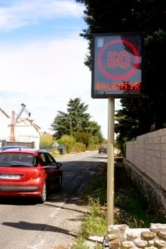 Speed control Stock Photos