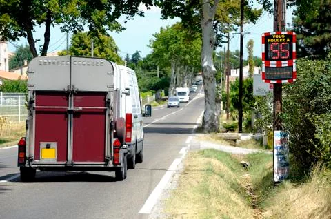 Speed control Stock Photos