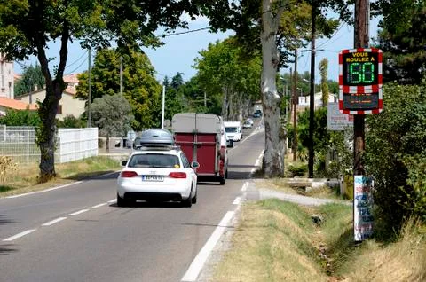 Speed control Stock Photos