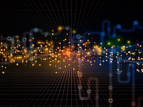 Speed of Data Transfers Illustrazione stock