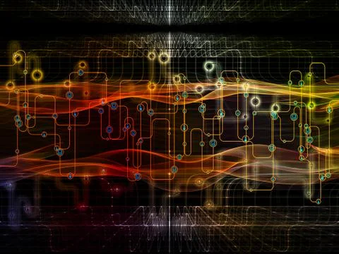 Speed of Data Transfers Illustrazione stock