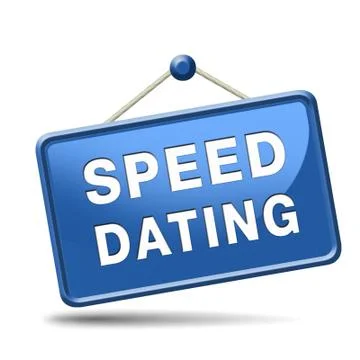 Speed dating sign Illustrazione stock