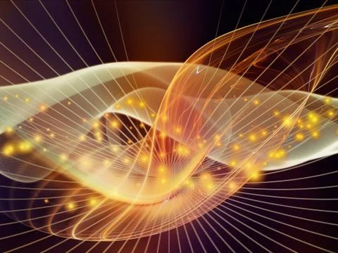 Speed of Digital World Stock Illustration