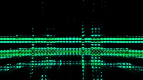 Speed dots retro pixeled background animation Stock Footage 273092052