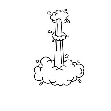 Speed effect. Movement, jump and cloud. Air and steam. Stock Illustration