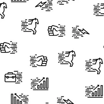 Speed Fast Motion Seamless Pattern Vector Illustrazione stock