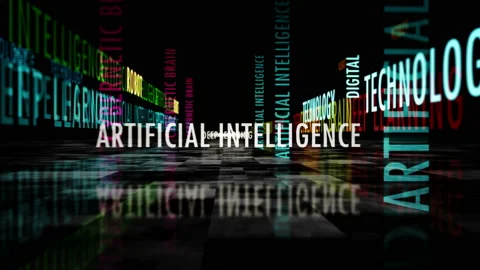 Speed flight over business text loop abstract concept Stock Footage 151590691