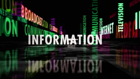 Speed flight over communication text loop abstract concept Stock Footage 152765720