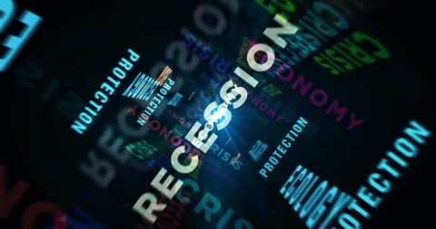 Speed flight over Crisis text loop abstract concept Stock Footage 152223714