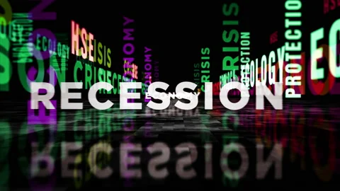 Speed flight over Crisis text loop abstract concept Stock Footage 152223768