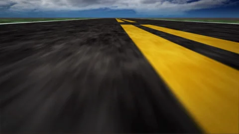 Speed flight over road Stock Footage 147742329