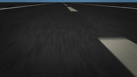 Speed flight over road Stock Footage 147749448