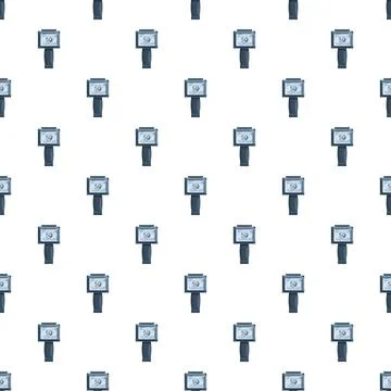 Speed gun pattern showing traffic control enforcement Illustrazione stock