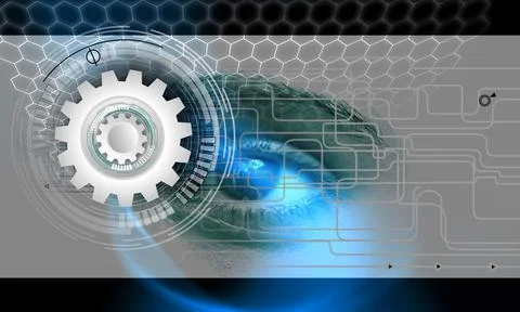 Speed. Hi-tech. Abstract technology background concept.Speed movement pattern Illustrazione stock